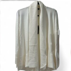 Joan Vass White Women's Sweater